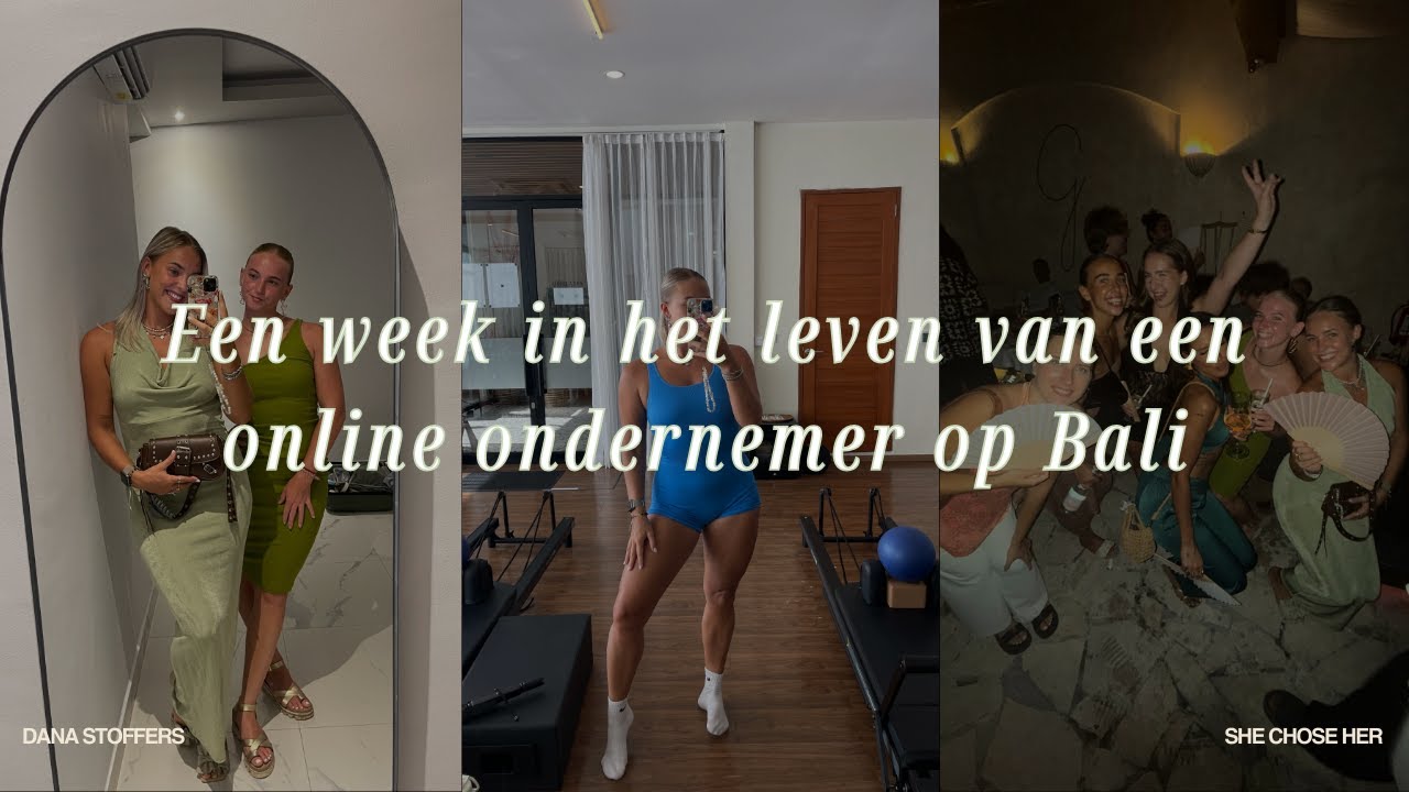 LEVEN OP BALI🌴 Coworken | Beachclub | Human Design | Padel | Pilates | 5 KM run