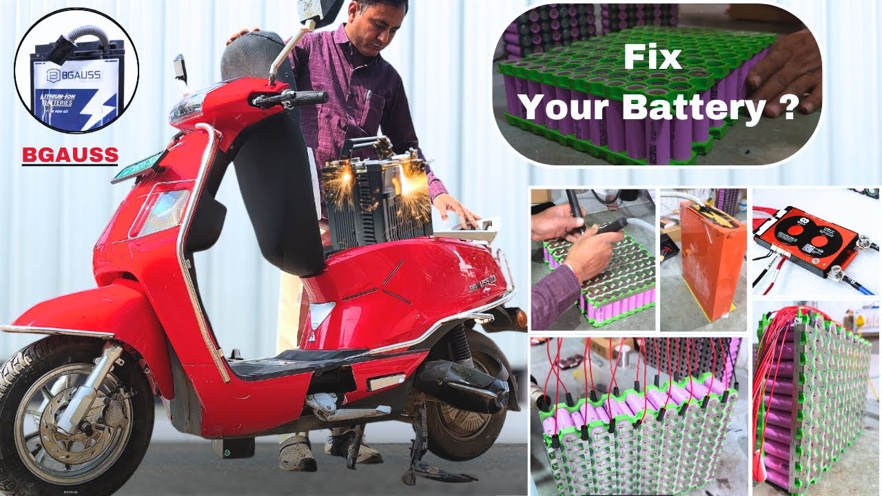 Making A New Smart Battery For Our BGAUSS Scooter || @CreativeScienceOfficial