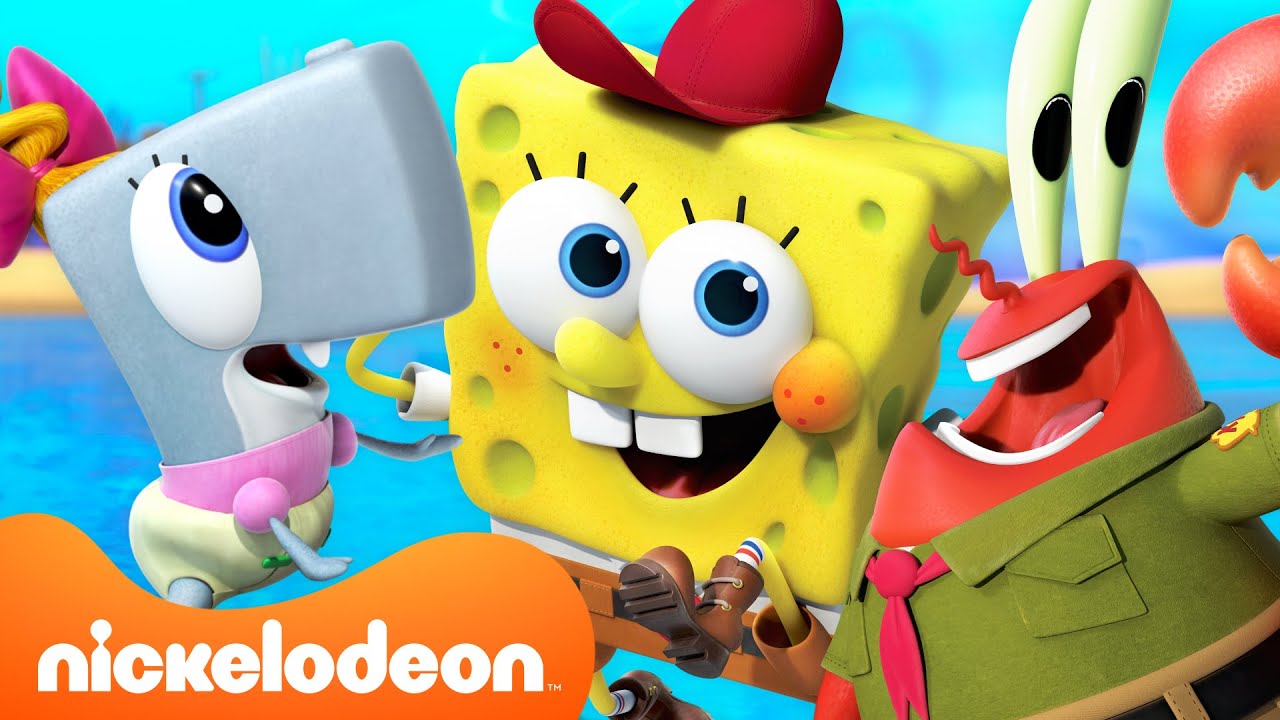 Del más joven al más viejo de Bob Esponja 🧽 60 minutos | Nickelodeon en Español