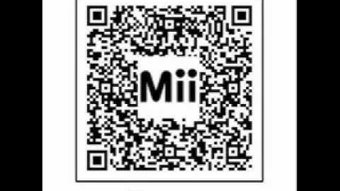 Mii QR codes 1
