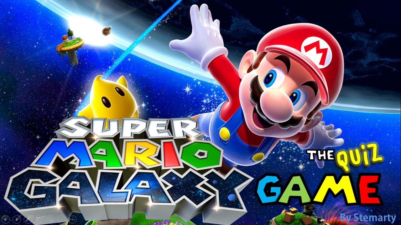 Super Mario Galaxy Game Free PowerPoint Template super-mario-galaxy-game-free-powerpoint-template