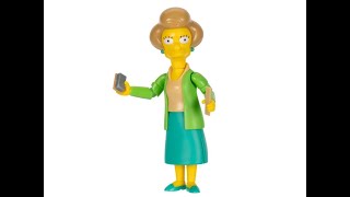 Jakks Pacific The Simpsons Edna Krabappel figure review