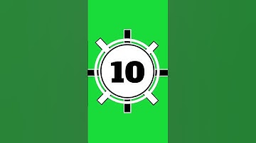 10 Second Timer | No Copyright Video | 4K With Sound #gk #quiz #countdowntimer #countdown #stopwatch