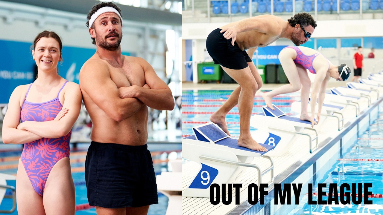 I take on an Olympic swimmer - how hard can it be?
