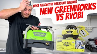 Is the NEW GREENWORKS AUTOMOTIVE PRESSURE WASHER better than the Ryobi