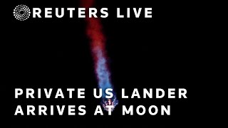 LIVE: Private US lander arrives at moon