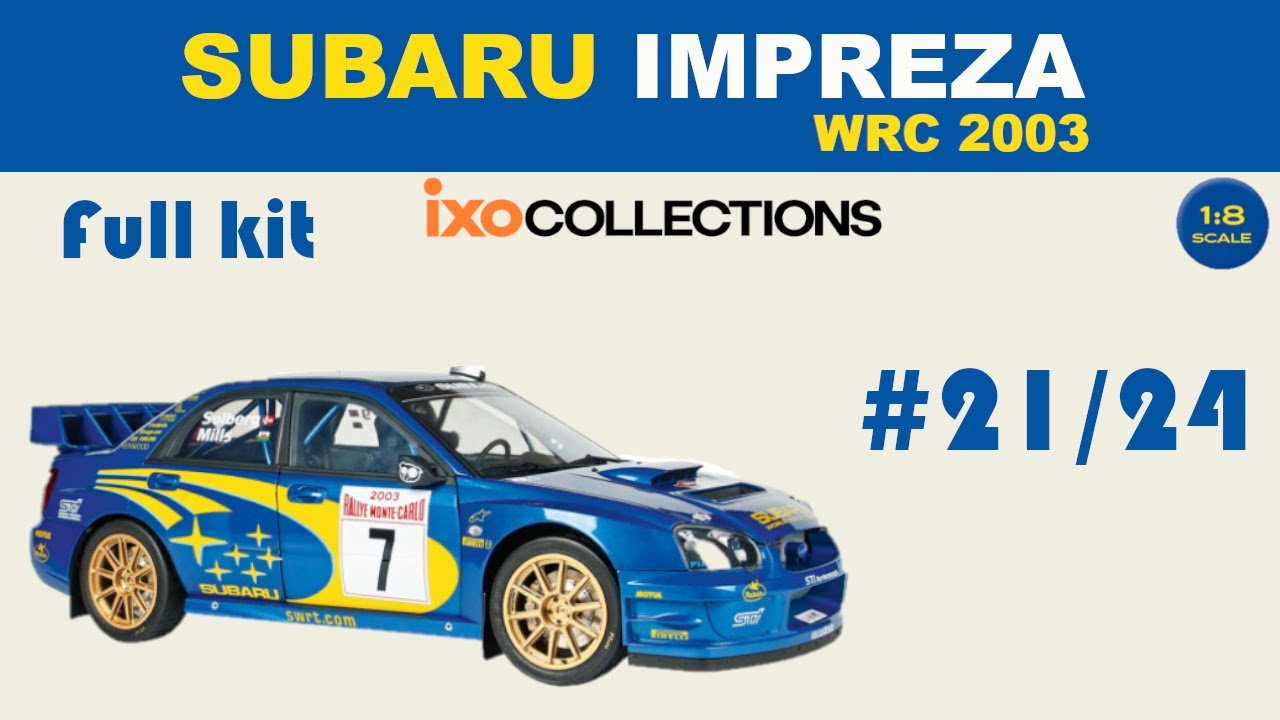 Tamiya Subaru Impreza WRC 1999 (24218) au meilleur prix sur Tamiya Subaru Impreza WRC 1999 (24218) au meilleur prix sur