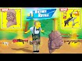 MOE SZYSLAK vs ALL MYTHIC WEAPONS ( FORTNITE X THE SIMPSONS)