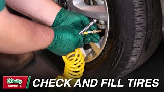 How To Check and Fill Tires with an Air Compressor