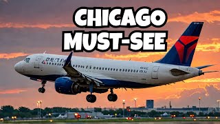 DELTA AIRLINES A320 at Chicago Midway is a MUST-SEE!