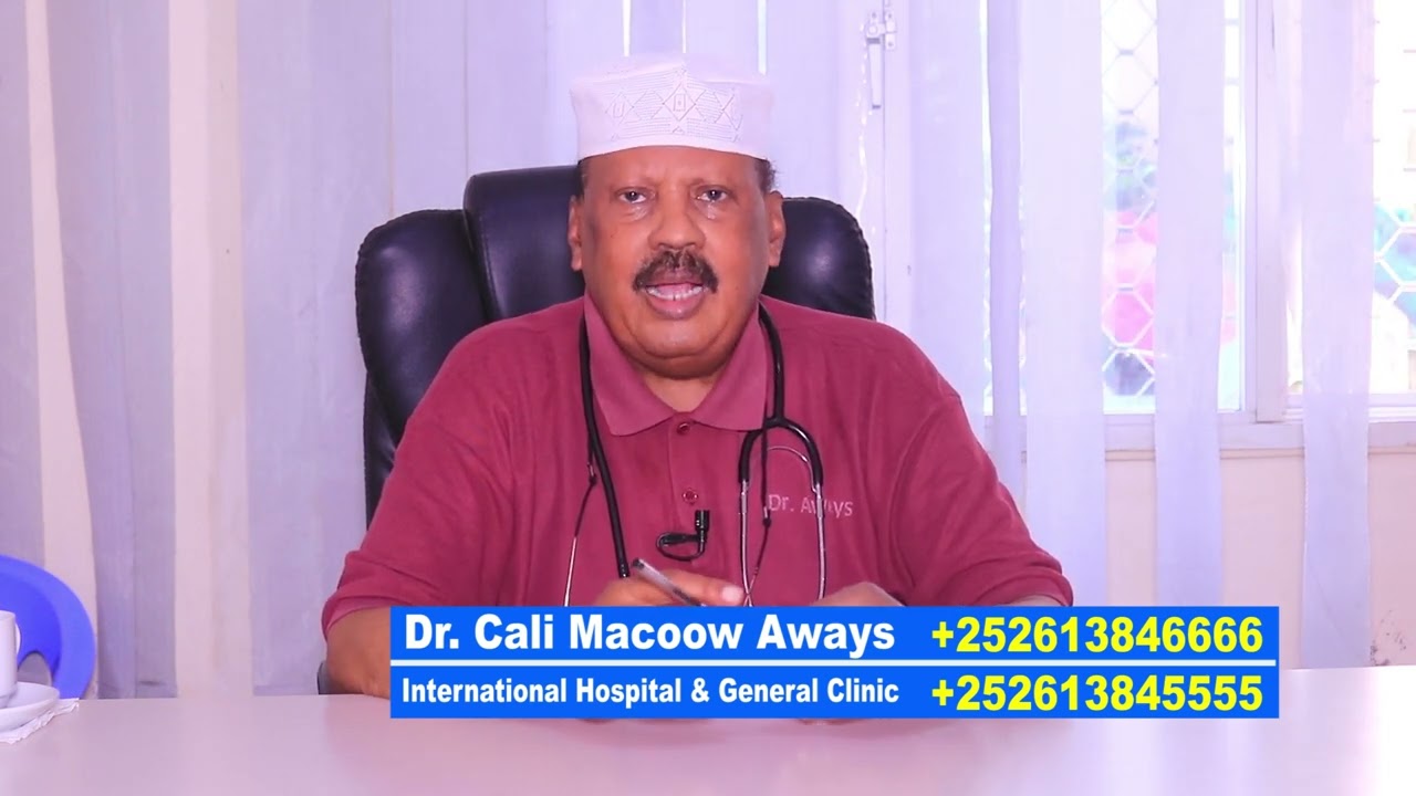 Dr Cali Macow Aways oo Ka Hadley Jilba Xanuun