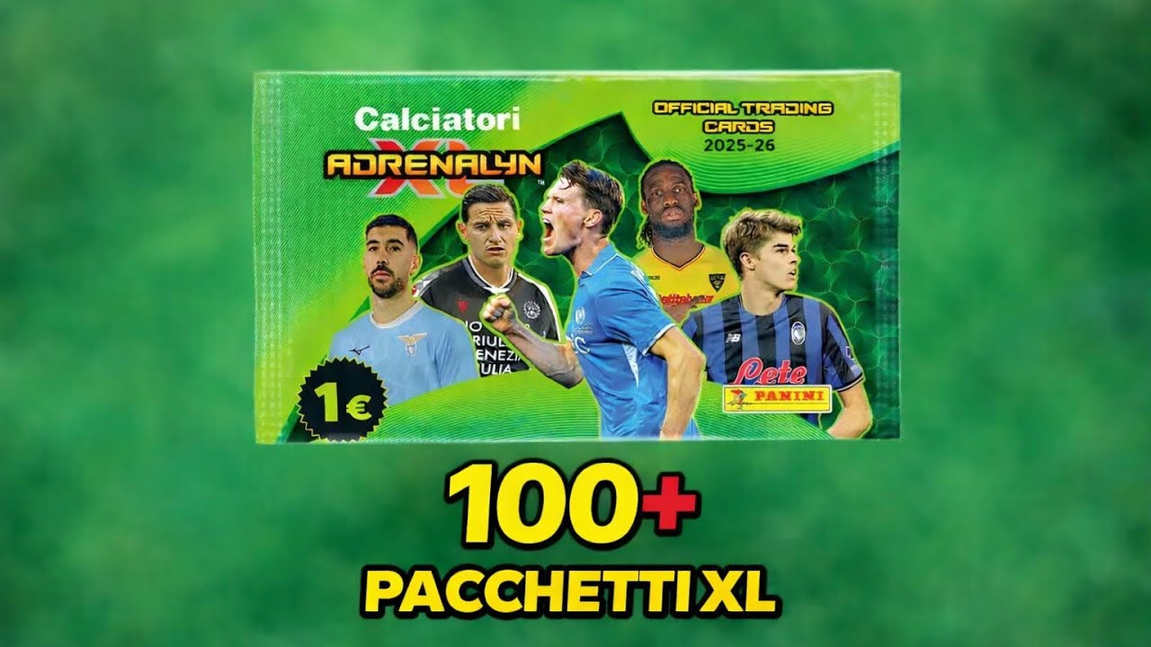 HO APERTO 100 BUSTINE DELLA NUOVA STAGIONE PANINI ADRENALYN XL 2025-2026 - PACK OPENING 