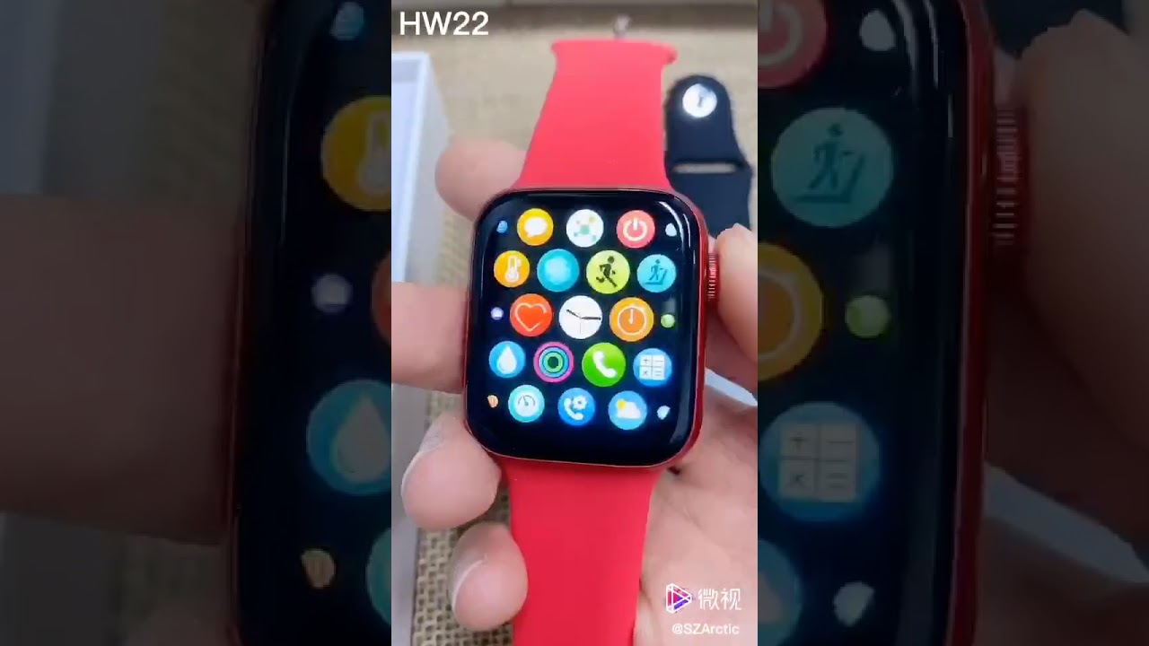 smartwatch hw22 funções