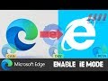 How to Enable IE Mode in Chromium Version of Microsoft Edge