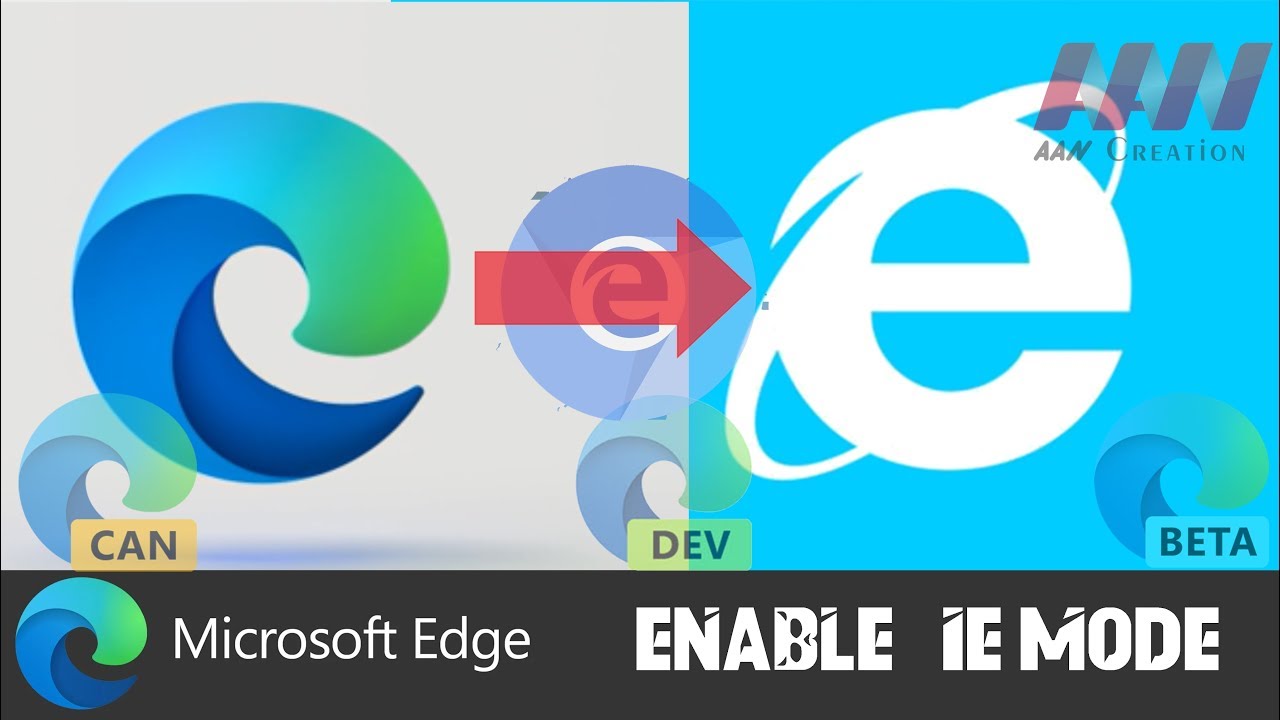 How To Enable Ie Mode In Chromium Version Of Microsoft Edge Youtube