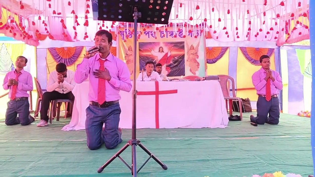 मंगल हेंब्रम मेदिनीपुर चंगाई सभा, यीशु मसीह चंगाई छुटकारा ब्रदर मंगल