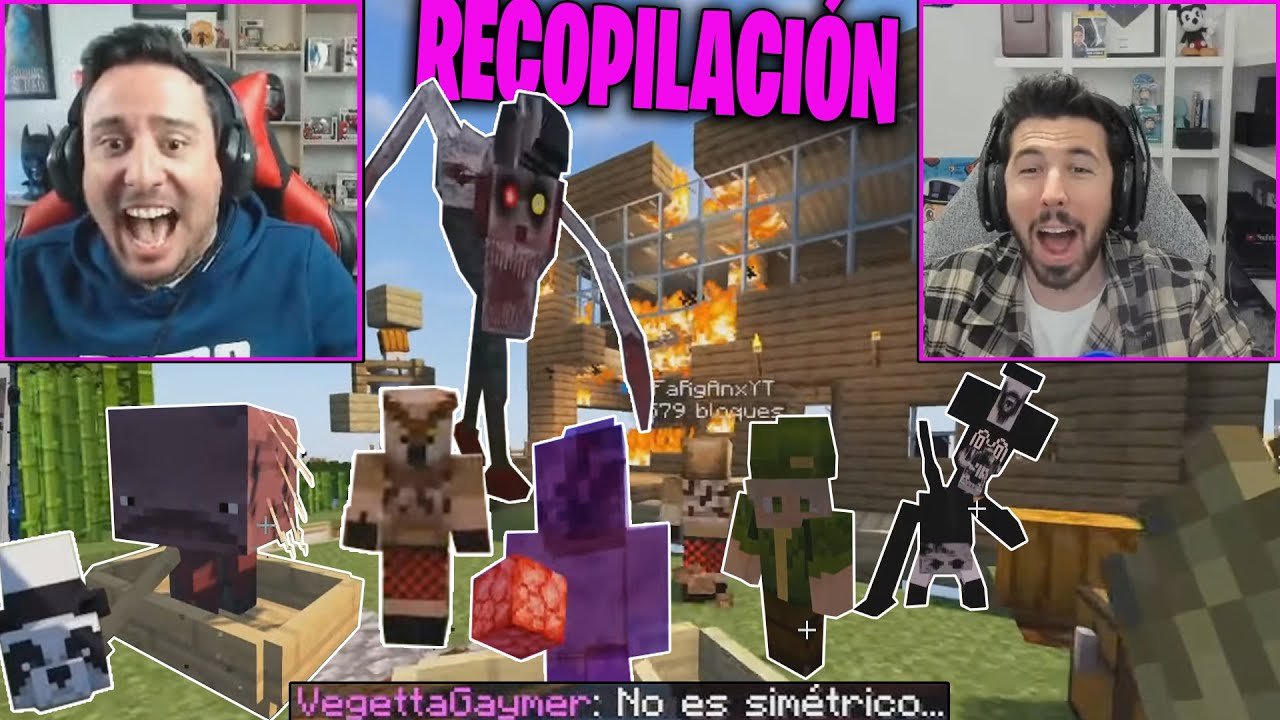 MEJORES MOMENTOS de FARGAN y WILLY en ONE BLOCK TERROR 😱🤣