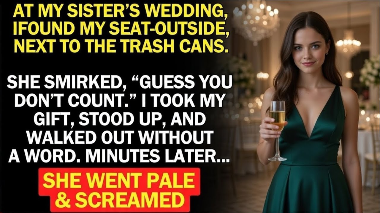 At My Sister's Wedding, I Was Seated In The Hallway, So I Left. What Happened...