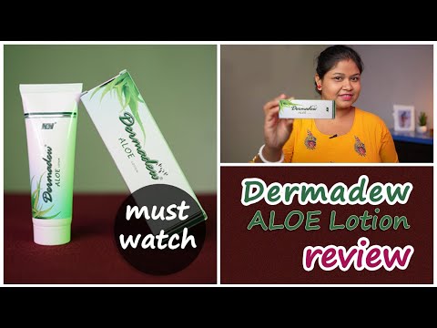 Dermadew Aloe Lotion | Lotion for Babies - YouTube