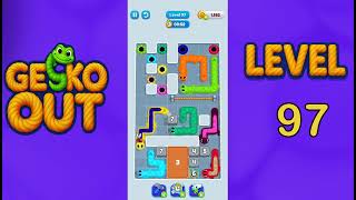 Gecko Out Level 97 Solution  | Step by Step Walkthrough