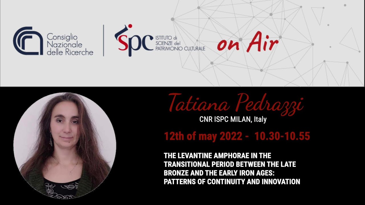 02 The Levantine amphorae in the transitional period - T. Pedrazzi