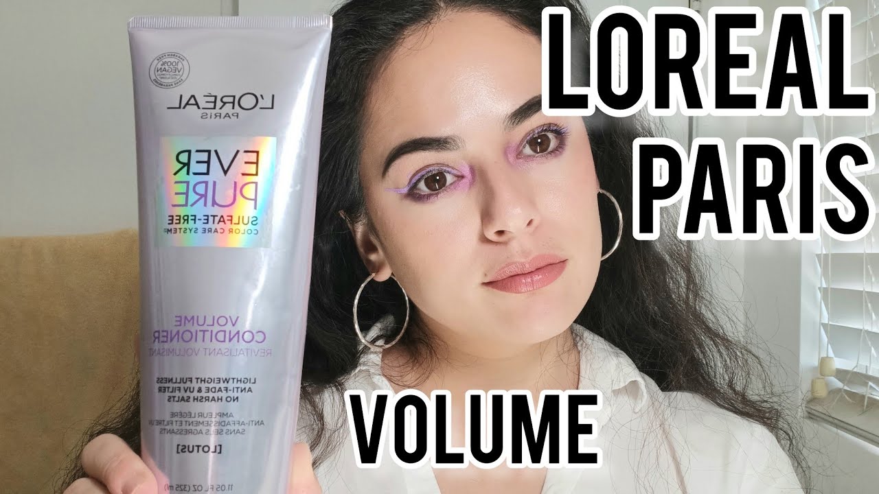 Loreal Paris Ever Pure Sulfatefree Volume Conditioner Review YouTube