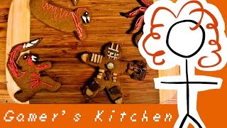 🥧 Gamer's Kitchen: Gingerbread Dead Space Cookies!