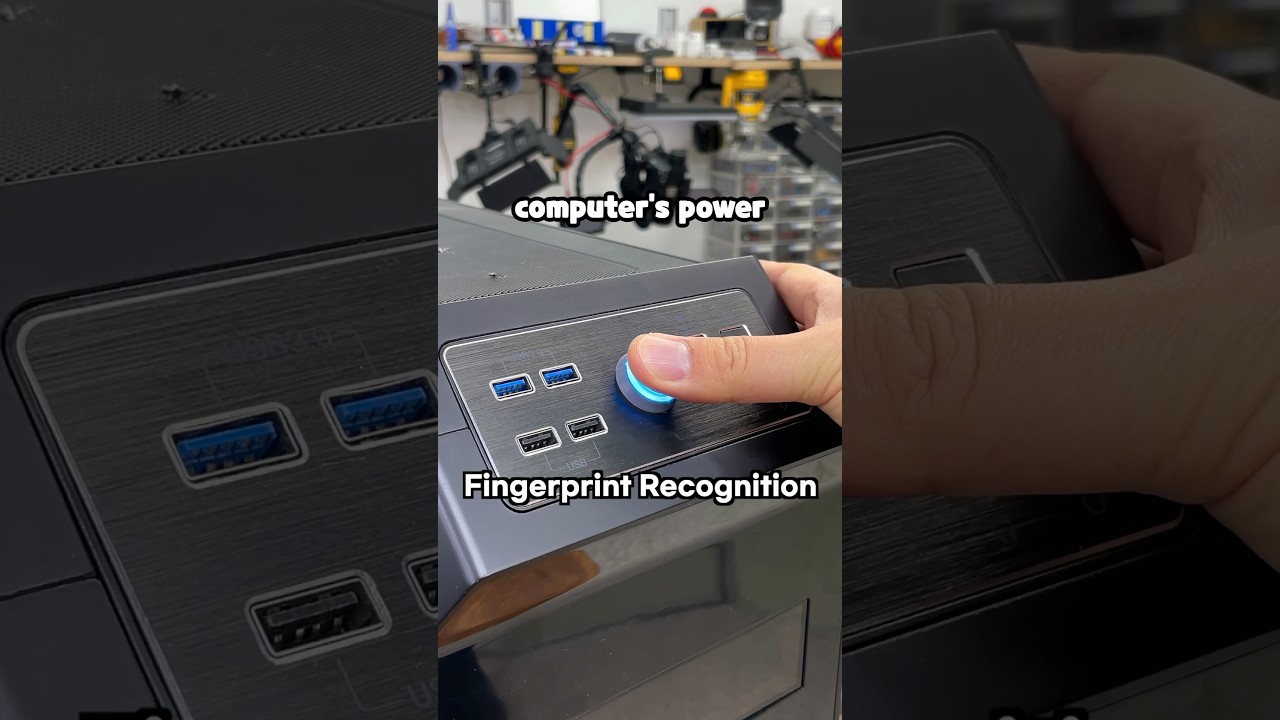 The power button requires a fingerprint!!