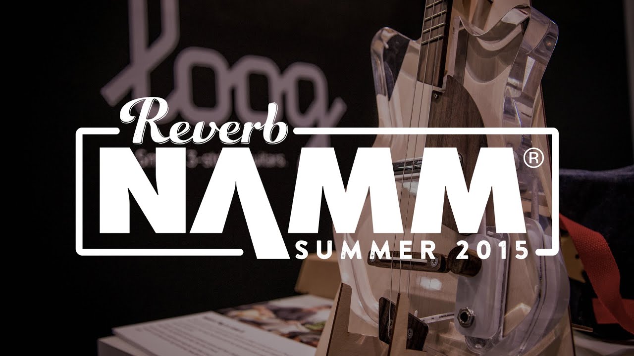 Loog 3 String Guitar at Summer NAMM 2015