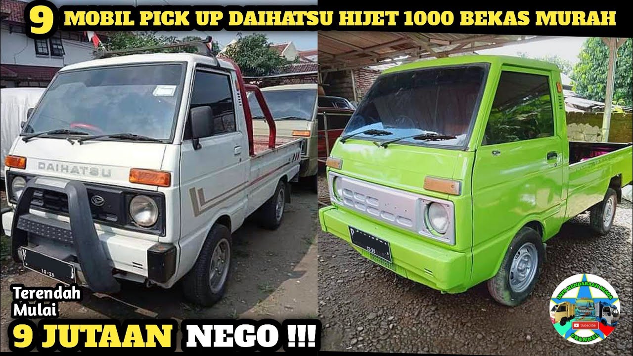 Harga Pick Up Daihatsu Hijet Bekas Mulai Jutaan Nego Update