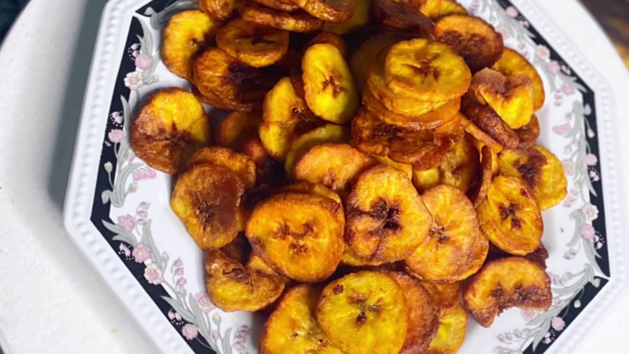 How to make plantain chips . Popular Nigerian snack. YouTube