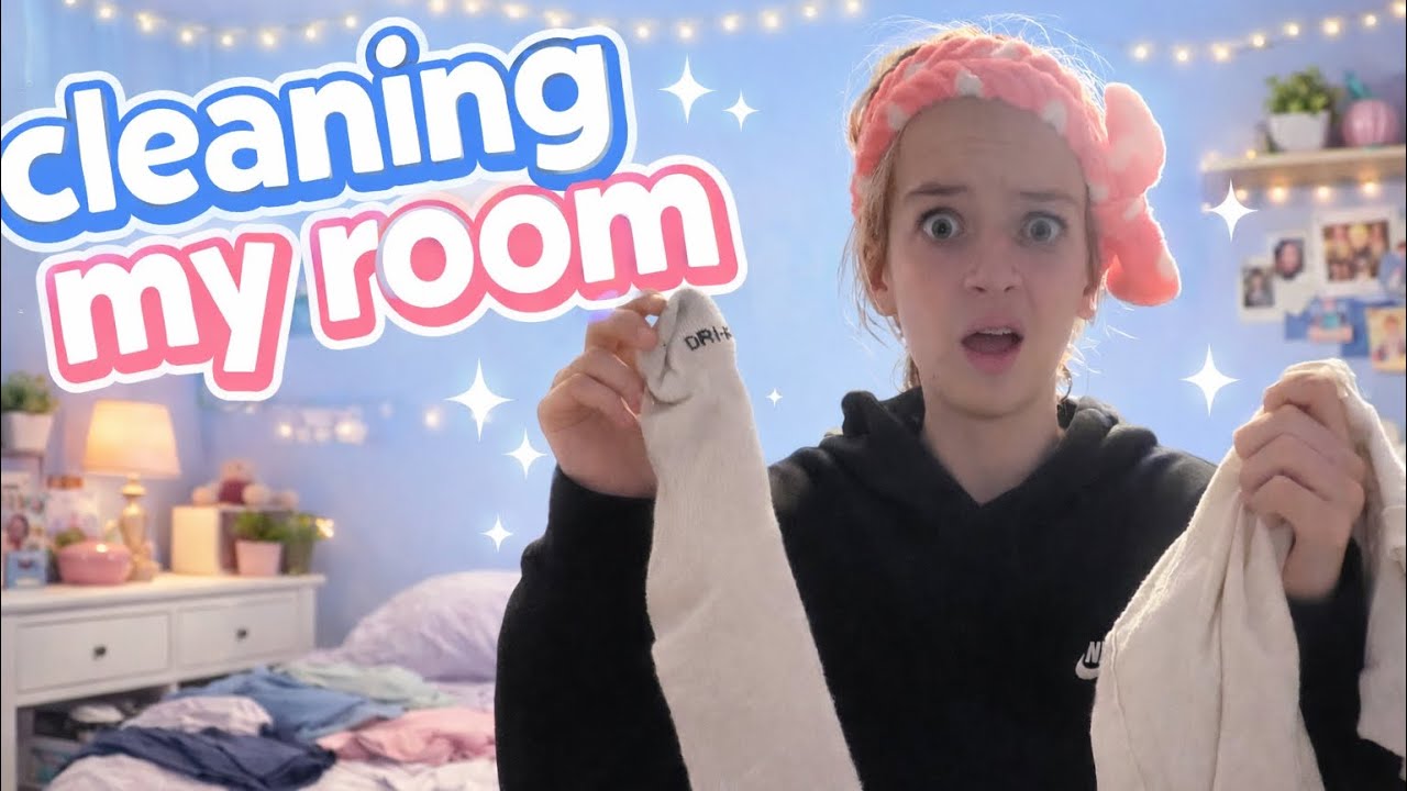 Clean my room with me||