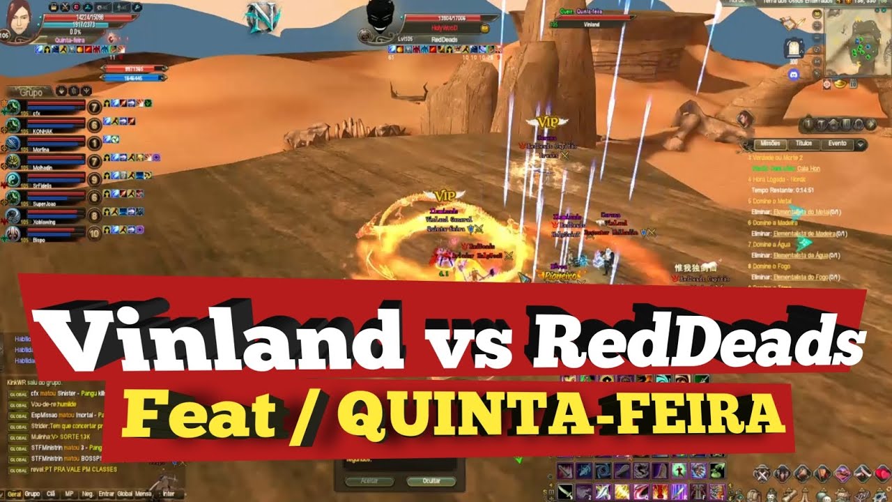 Perfect Word Nordic - (PVP)  Vinland vs RedDeads  / Feat Quinta-feira _ CARRETA HUMANA 