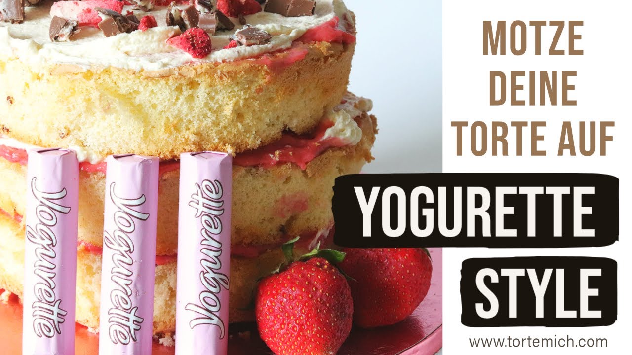 Yogurette Style - How to pimp your Tortenset | Yogurette Torte