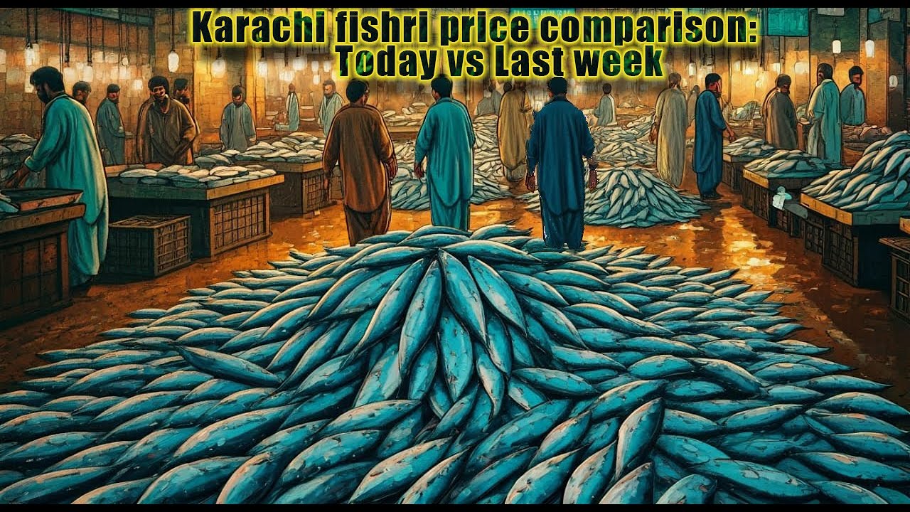 Fish And Rari Fishri rate today | karachi fishri sham ki market | karachi fishri ...