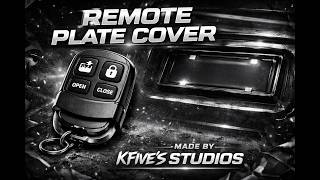 [FiveM] Remote Plate Cover Script | ESX | Key Fob System | Hide Your Plate Instantly | KFive Studios
