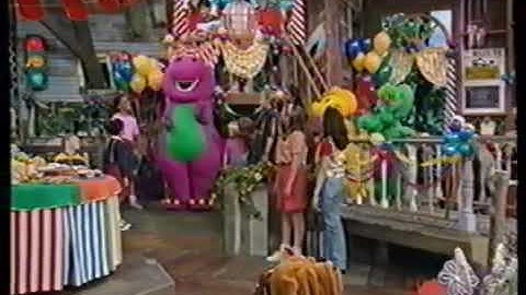 100 Sing Along Songs with Barney Volume 3 (1999 Version) Part 39