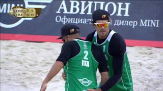 Likholetov/Leshukov vs Ranghieri/Carambula (Pool match) MOSCOW WT3 2017