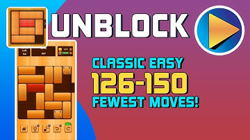 Unblock Classic Easy Levels 126 to 150 Walkthrough [100% Perfect!]