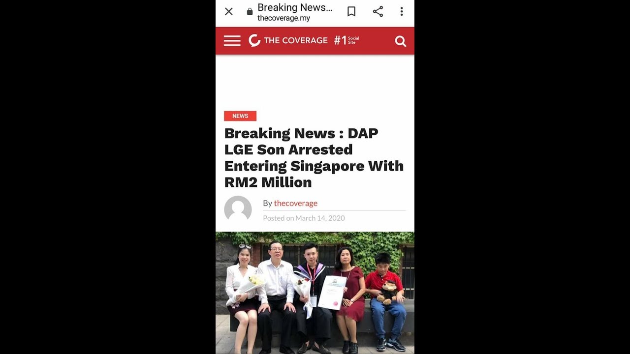 Dia Bekerja Tanpa Henti Lupa Makan Anak Lim Guan Eng Bela Bapa Dikecam Sebab Tidur