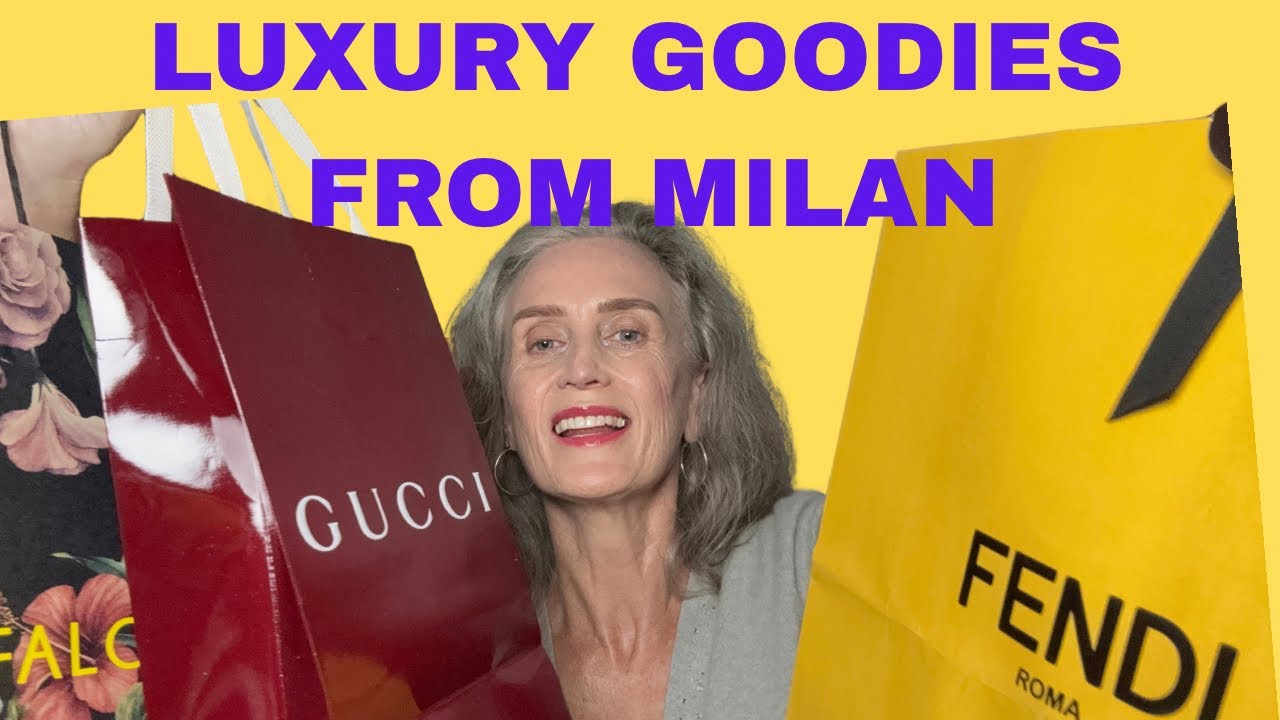 Unbox with me! Luxury Shopping Haul: Fendi, Gucci & Louis Vuitton from Milan!