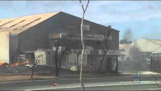 Factory destroyed by fire