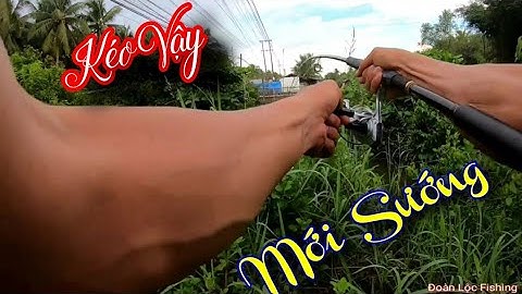 Chia Sẽ Cách Móc Nhái - Test Tại Bãi Câu - Cá Đớp Nổi 3 Phát Đóng Sướng Tay