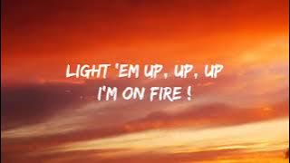 Fall Out Boy Light 'Em Up Lyrics Video