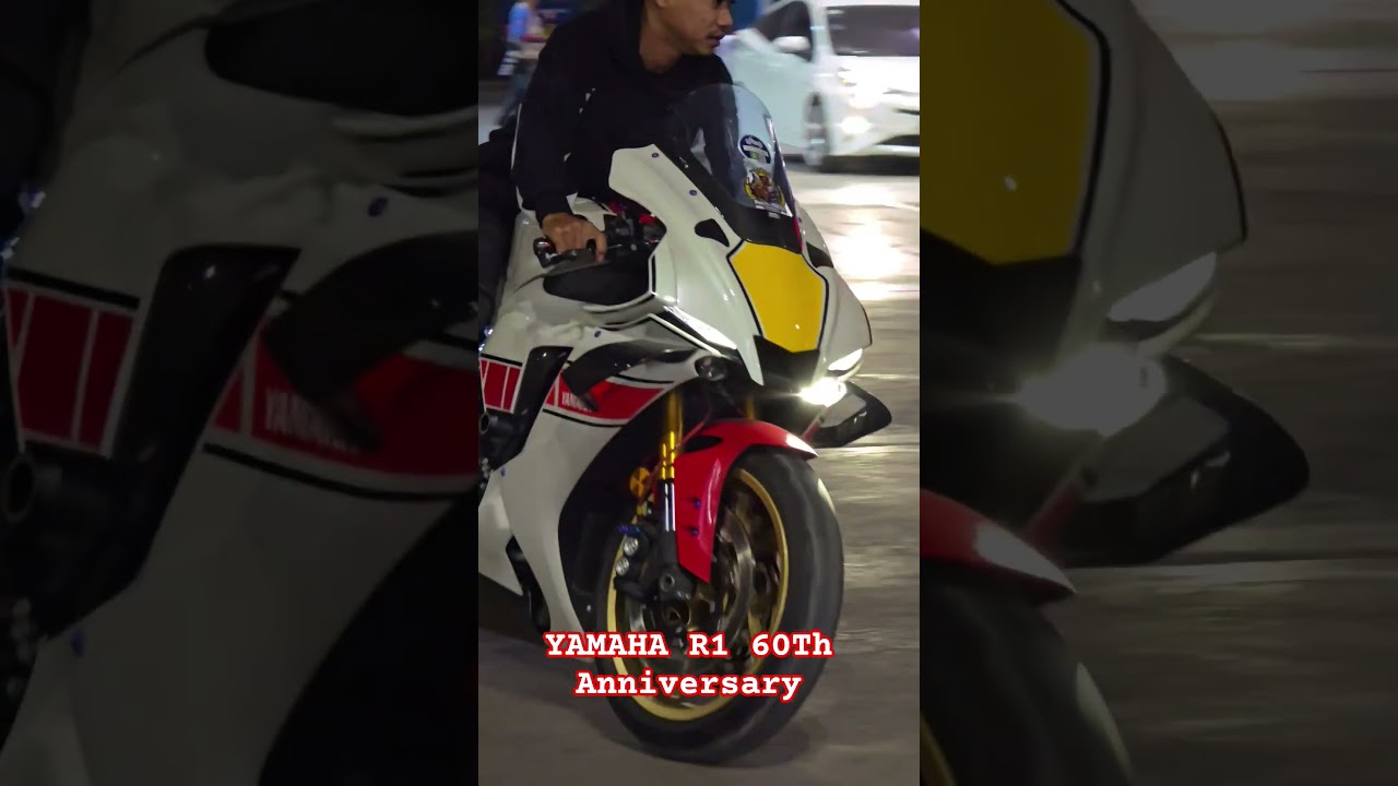 Yamaha R1 60Th Anniversary 🏍🔊