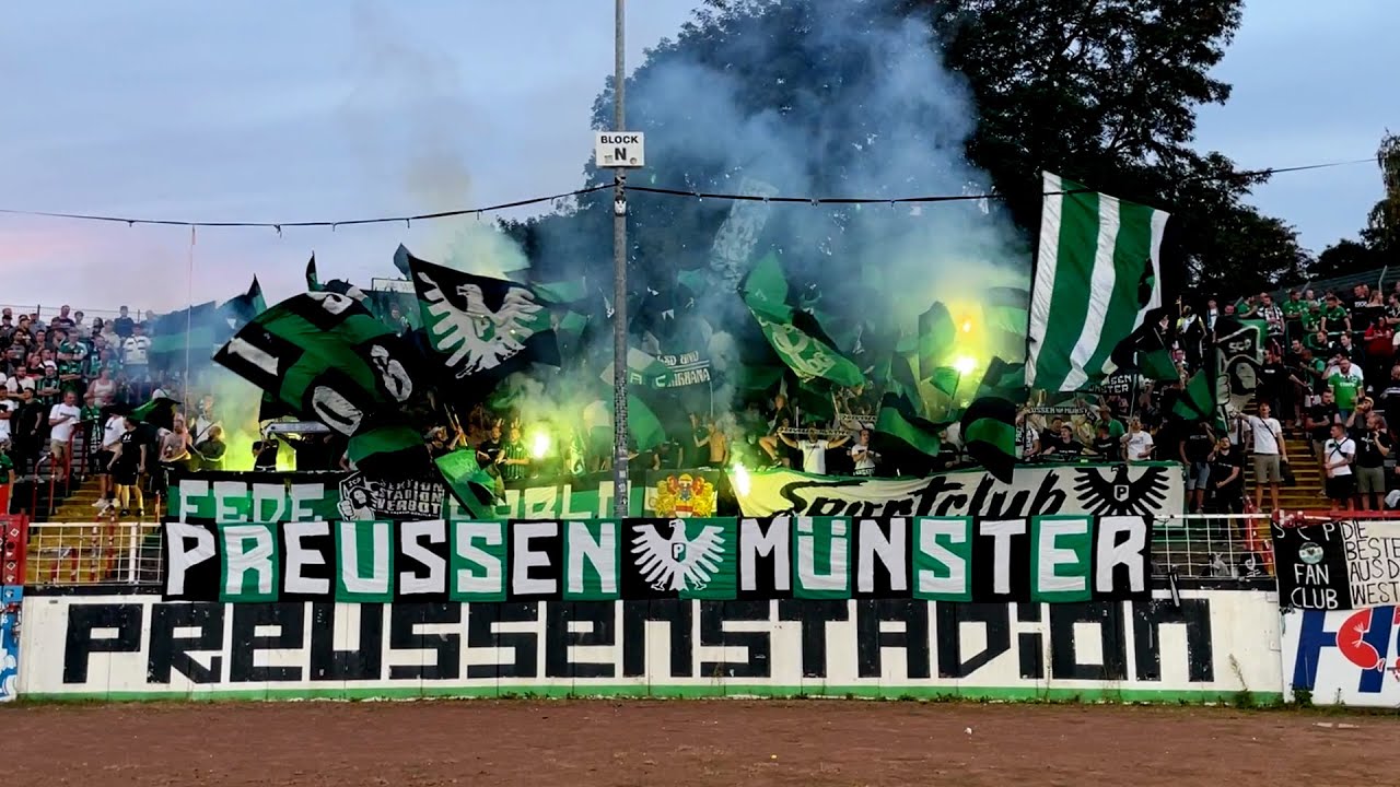 2.Runde Westfalenpokal - SC Preußen Münster 4:0 SG Wattenscheid 09 ...