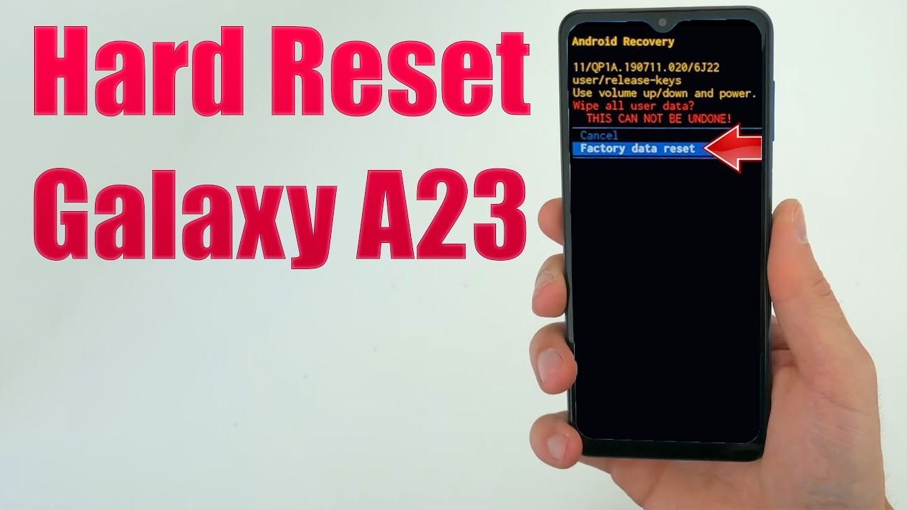 Hard Reset Galaxy A23 | Factory Reset Remove Pattern/Lock/Password (How to Guide)
