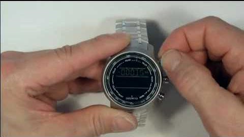 Suunto Elementum Terra - First Settings