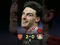 Arsenal won