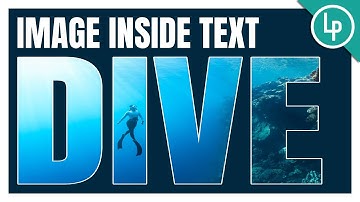 Put Image INSIDE Text in Photopea | Learn Photopea